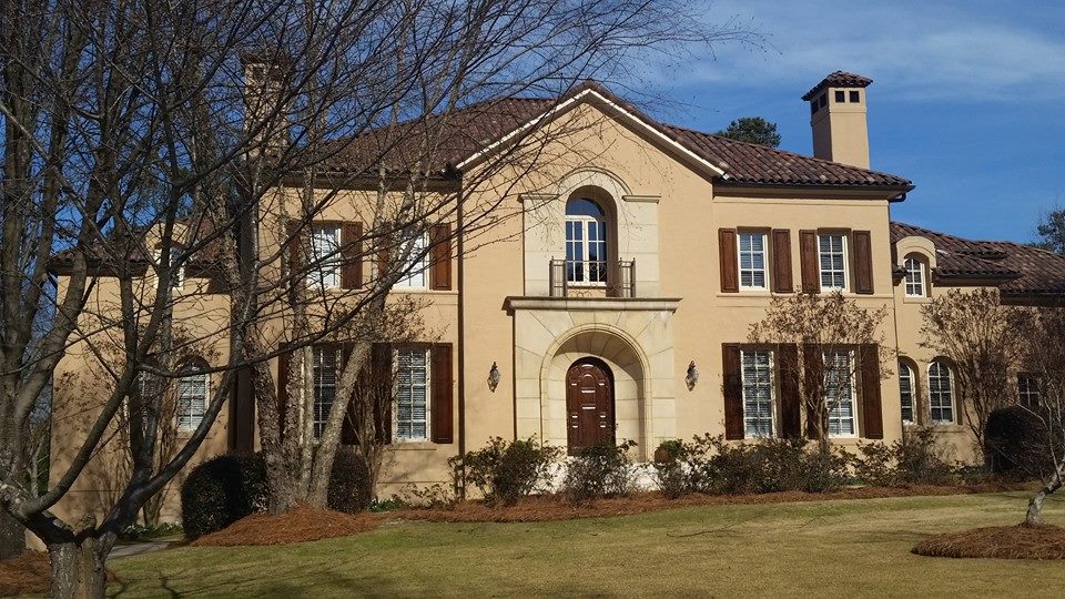 Stucco Residence – Cement Colored Finish