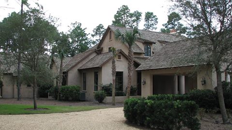  Hard-Coat Stucco Home – St. Simons GA